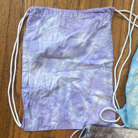 Tie Dye Draw String Backpacks - Picture 4 of 5